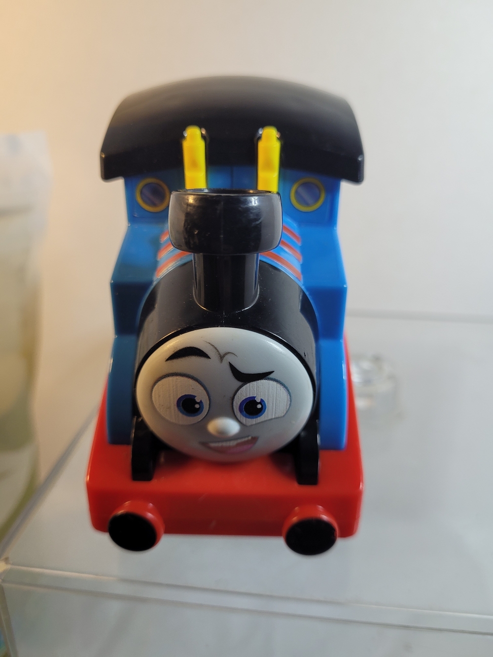 Mattel Thomas & Friends Press n' Go Stunt Thomas the Tank Engine Train Car (S)